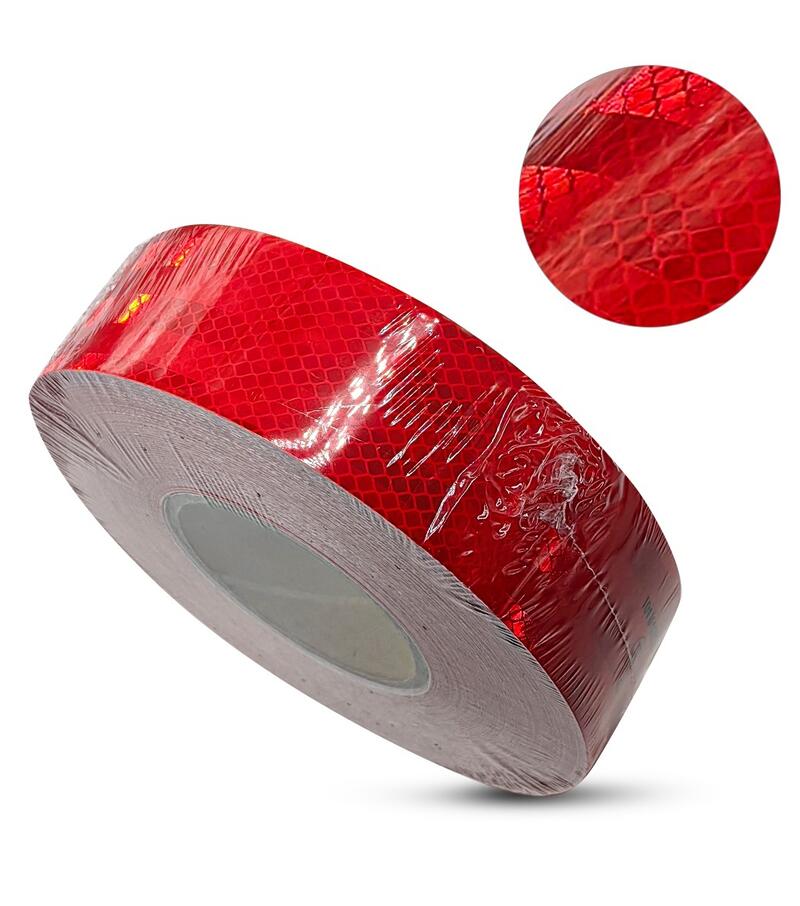 Лента светоотражающая 45.7 м красная (Hito) Артикул: C-304200К