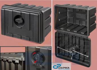 Ящик инструментальный NOVA BOX 50 (500x400x350H) с замком ICBEB20000N0 COPAR - 2