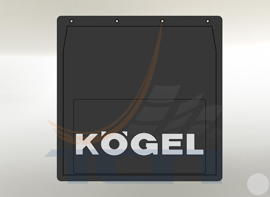 Брызговики (комплект) с логотипом KL 400x400 350381250 INTERTRUCK - 3