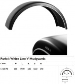 Крыло 650х1900 R630 (для сдвоенных колес) 5120190 PARLOK ФИНЛЯНДИЯ