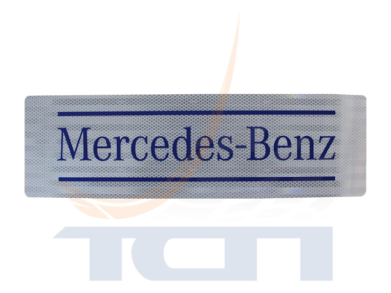 Наклейка световозвращающая синяя 500х150мм MERCEDES T900358 ТСП - 3