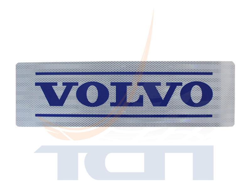 Наклейка световозвращающая синяя 500х150мм VOLVO T900357 ТСП - 3