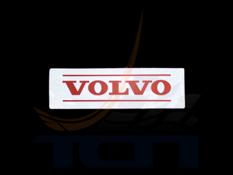 Наклейка световозвращающая красная 500х150мм VOLVO T900852 ТСП - 2