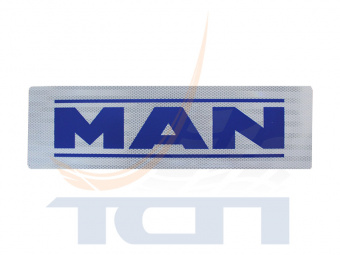 Наклейка световозвращающая синяя 500х150мм MAN T900322 ТСП - 2