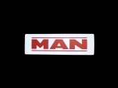 Наклейка световозвращающая красная 500х150мм MAN T900850 ТСП