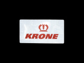 Наклейка световозвращающая красная 400х205мм KRONE T900854 ТСП