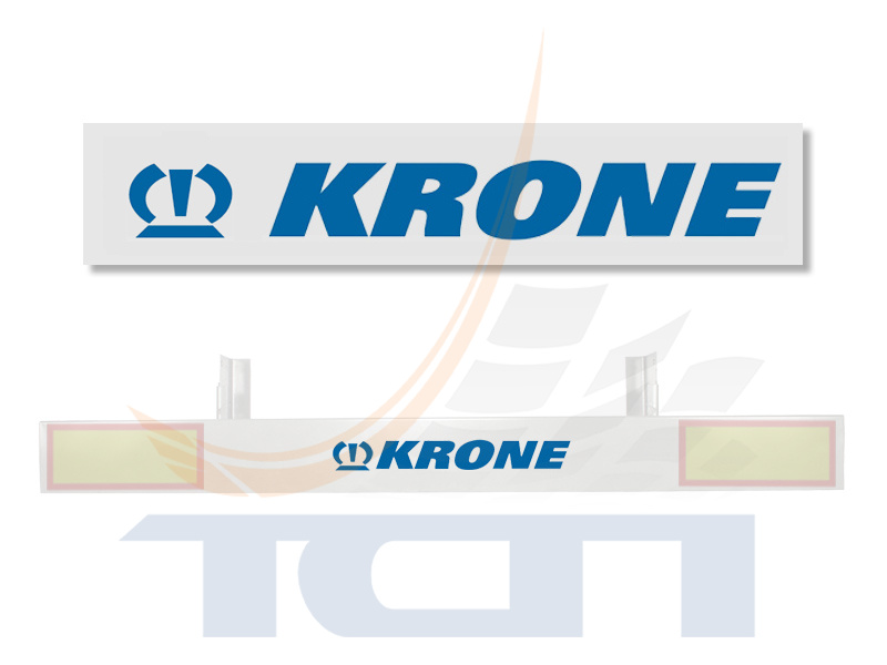 Наклейка задней панели KRONE 550x100 T900185 ТСП РОССИЯ - 3