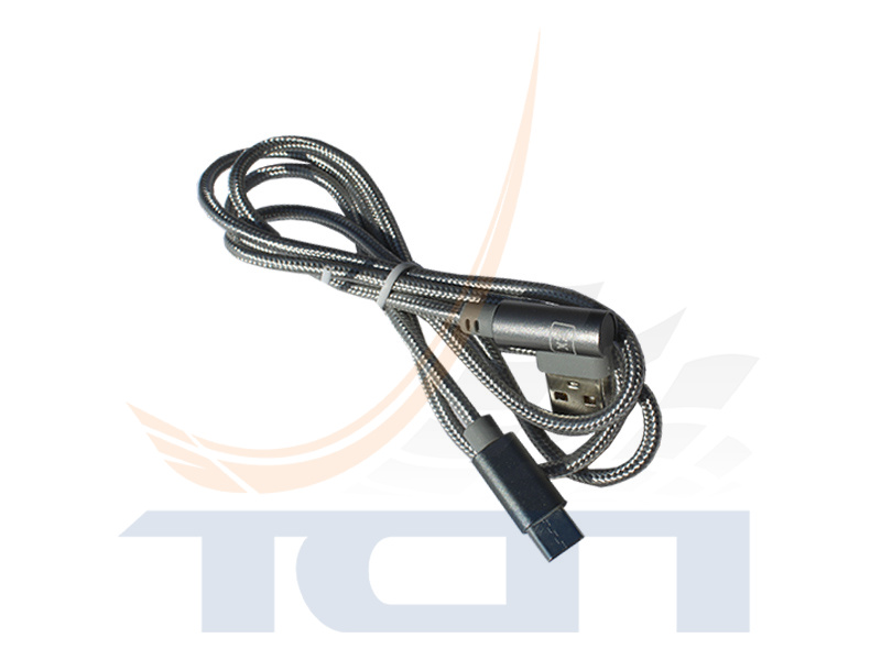 Дата-кабель USB - TYPE-C 8 1M Classic круглый серый EX-K-515 EXPLOYD - 3