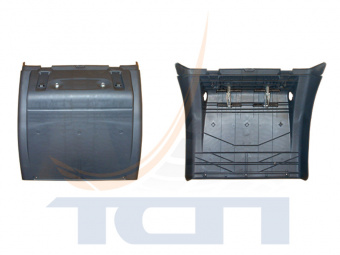Крыло правое серое (с дефектом, потертости) MAN TGA XL-XXL/L-XL/TGX/TGS T340011D ТСП(уценка) - 2