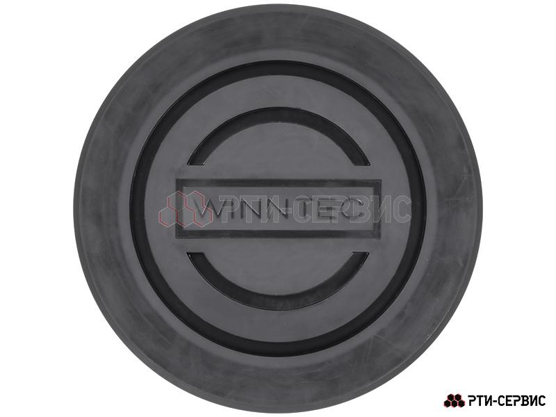 Накладка резиновая на домкрат подкатной ø121 h20 "WINNTEC" - 3