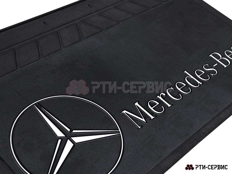Брызговик 580х360 мм Mercedes Benz (лого) - 2