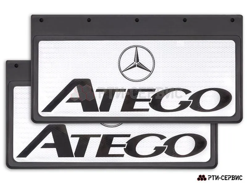Брызговик 490х250 мм Mercedes Atego (свет.)