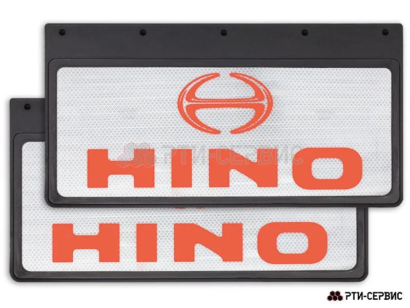 Брызговик 490х250 мм Hino (свет.)