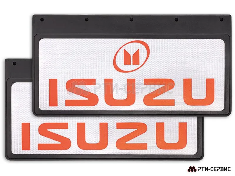 Брызговик 490х250 мм Isuzu  (свет.)