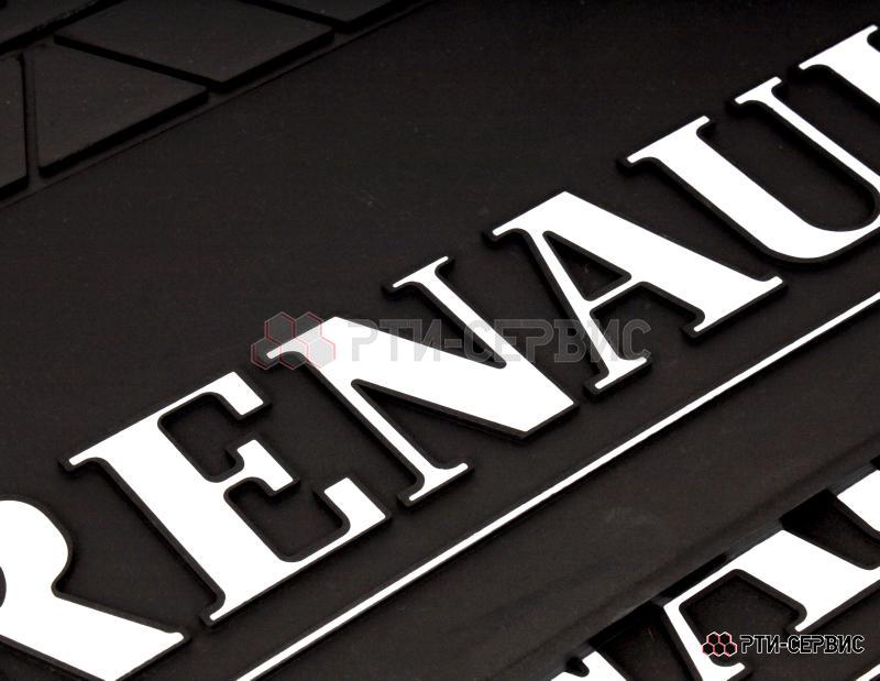 Брызговик 520х330 мм Renault  (лого) - 3