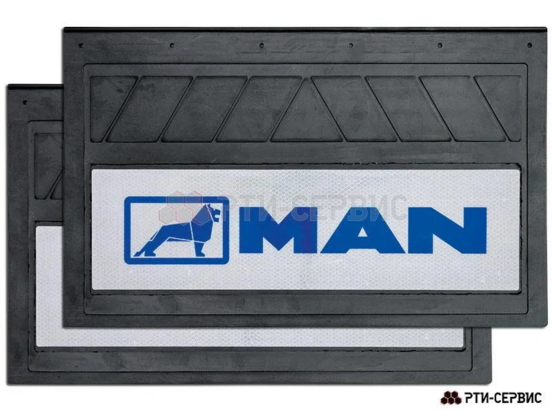 Брызговик 580х360 мм MAN (свет.)