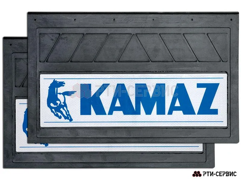 Брызговик 580х360 мм KAMAZ (свет.)