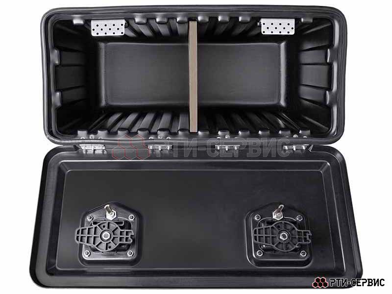 Ящик инструментальный пластиковый для грузовиков 750x350x450 с замками (79 л) - 3