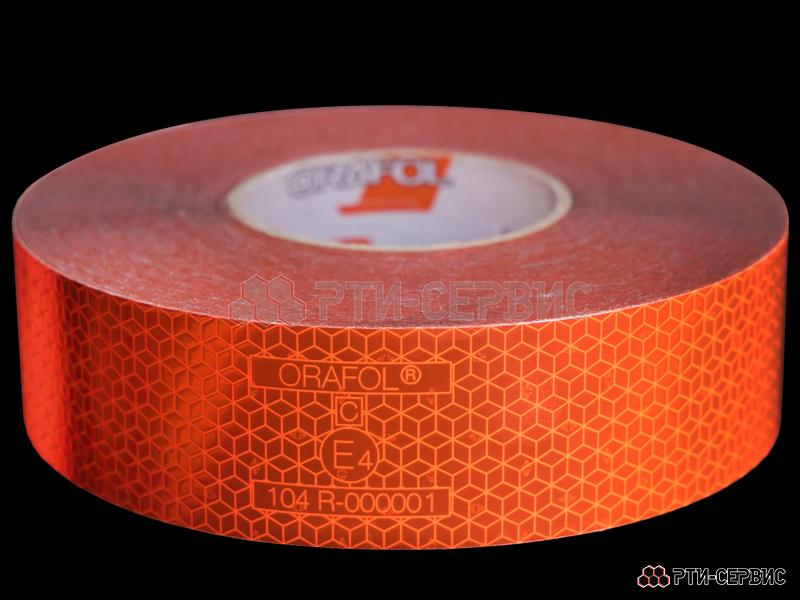 Лента светоотражающая ORALITE VC 104+ красная (12.5 м) - 4