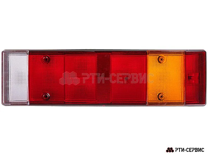 Фонарь задний 470х130х120 мм., 6 секций, правый