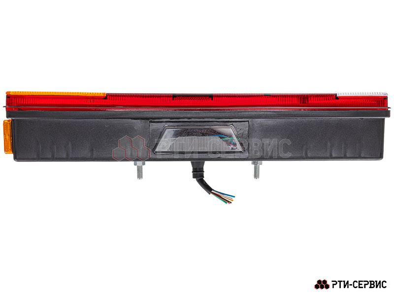 Фонарь задний 470х130х120 мм., 5 секций, левый - 6