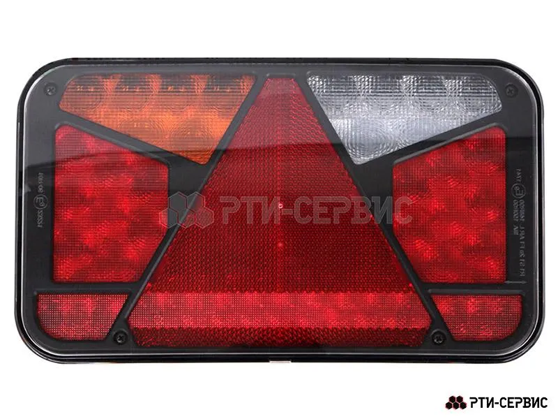 Фонарь задний левый универсальный LED 12-36B с подсветкой номерного знака