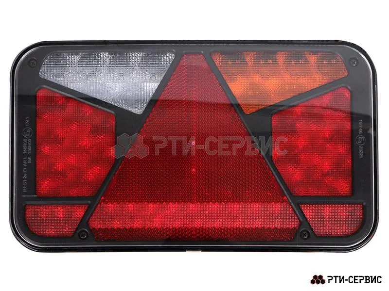 Фонарь задний правый универсальный LED 12-36B с подсветкой номерного знака