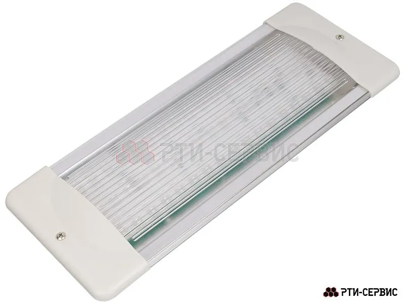 Светильник салона спецтехники для фургона LED, 24 В, 390х146 мм