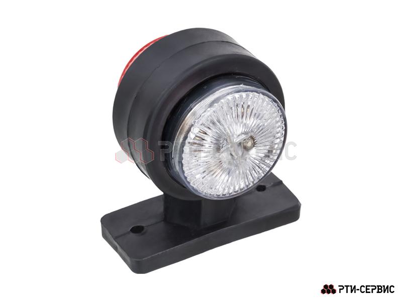 Фонарь габаритный с кронштейном LED (красный/белый) 24V (E-201) - 2