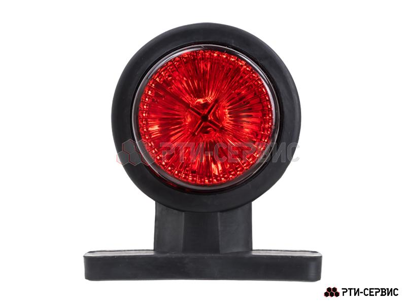 Фонарь габаритный с кронштейном LED (красный/белый) 24V (E-201) - 3