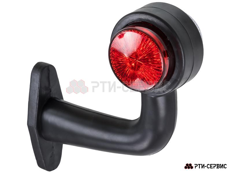 Фонари габаритные на кронштейне (2 шт.) LED красный/белый 24V (16 см) (E-206) - 2