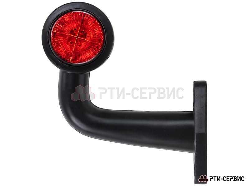 Фонари габаритные на кронштейне (2 шт.) LED красный/белый 24V (16 см) (E-206) - 4