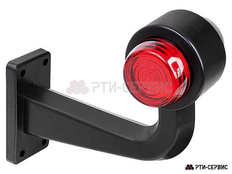 Фонари габаритные на кронштейне (2 шт.) LED красный/белый 24V (17 см) - 2