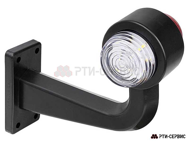 Фонари габаритные на кронштейне (2 шт.) LED красный/белый 24V (17 см) - 3