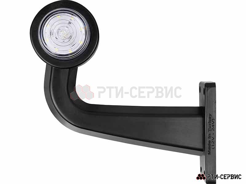 Фонари габаритные на кронштейне (2 шт.) LED красный/белый 24V (17 см) - 5