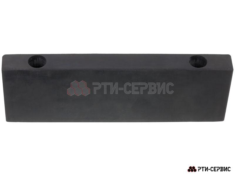 Отбойник (буфер) резиновый 200х20х70 мм - 5