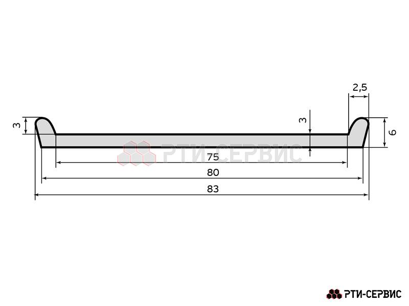 Прокладка бандажа топливного бака Volvo / RVI (75) - 3
