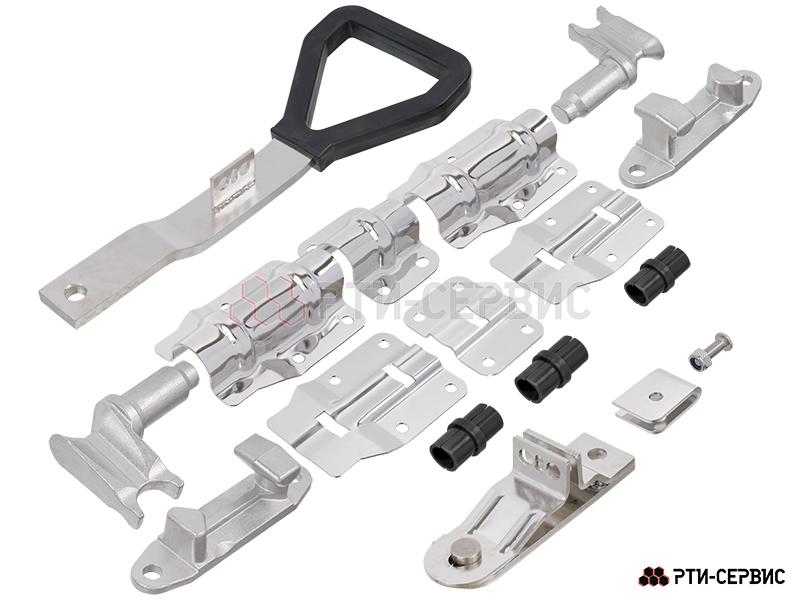 Запор штанговый Ø22 SS ручка Дельта - 2