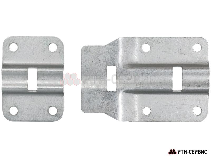 Запор штанговый Ø22 Zn ручка Push  с ключом - 3