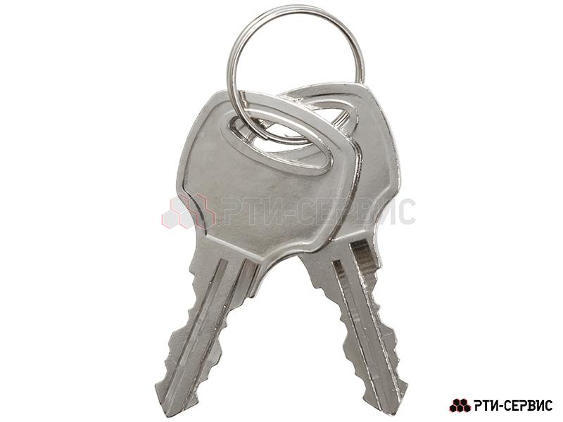 Запор штанговый Ø22 Zn ручка Push  с ключом - 4