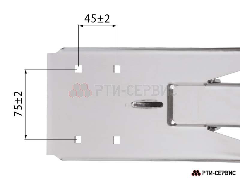 Запор штанговый Ø27 SS ручка Push - 2