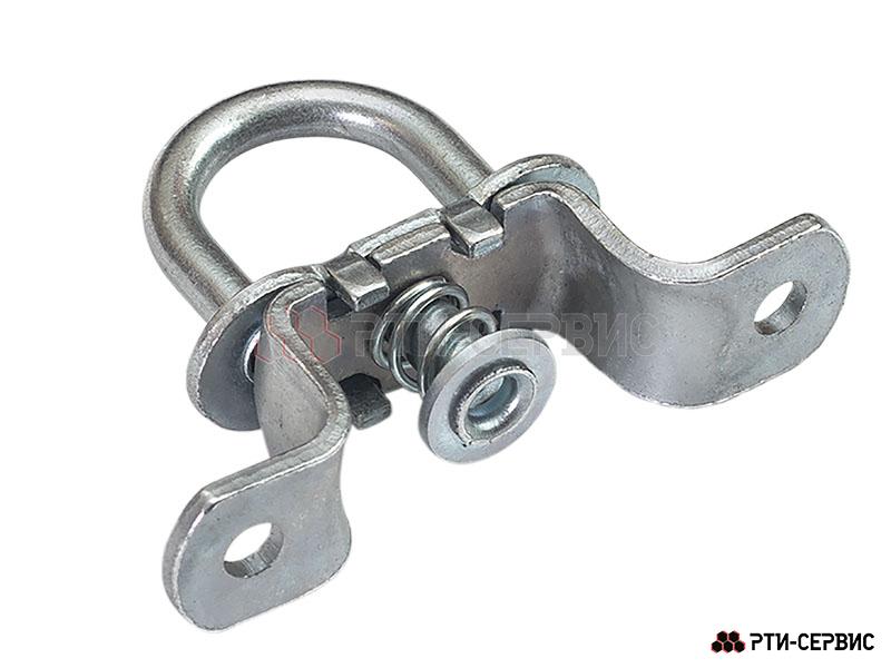 Скоба бортовая поворотная, 40х15 мм, Zn (цинк) 10 шт. - 3
