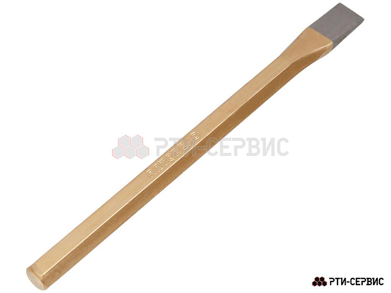 Зубило слесарное шестигранное 10х8х142 мм - 2