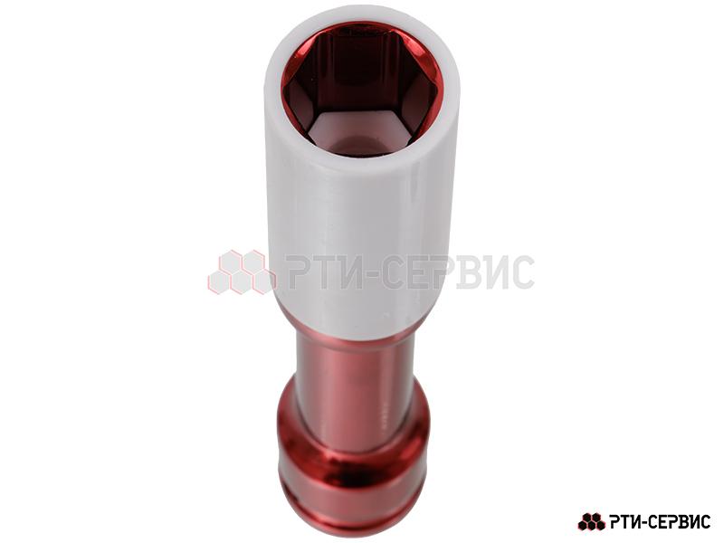 Головка торцевая шестигранная 1/2"DR ударная колёсная 21 мм, L=150 mm - 3