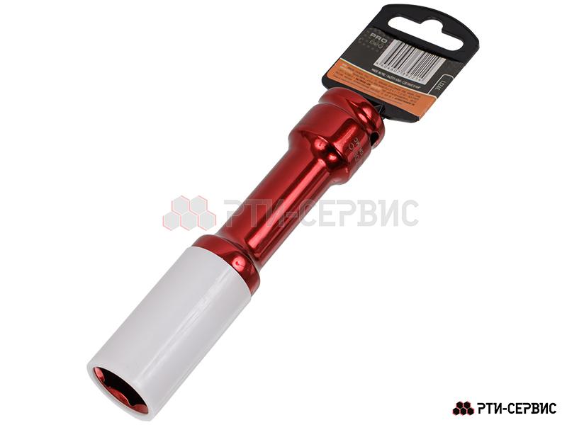 Головка торцевая шестигранная 1/2"DR ударная колёсная 21 мм, L=150 mm - 4