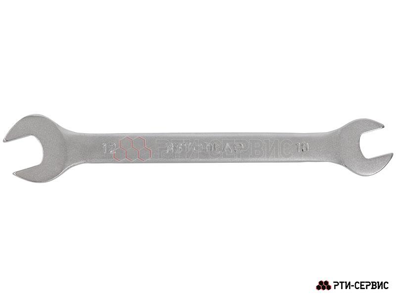 Ключ гаечный рожковый двусторонний 10х12 мм (32112) - 3