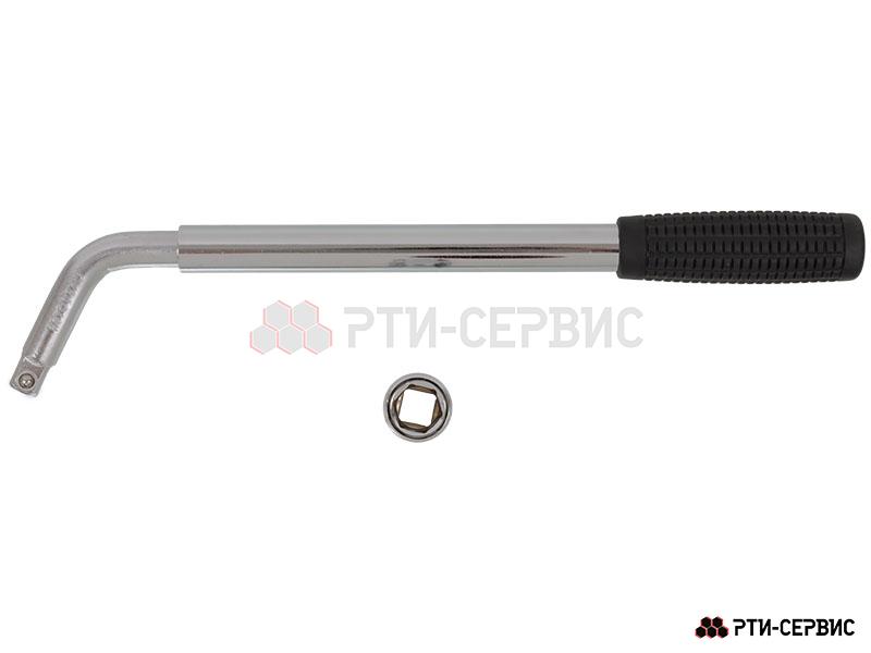 Ключ баллонный торцевой 17, 19 мм, L-образный, телескопический (З60х510 мм) - 3