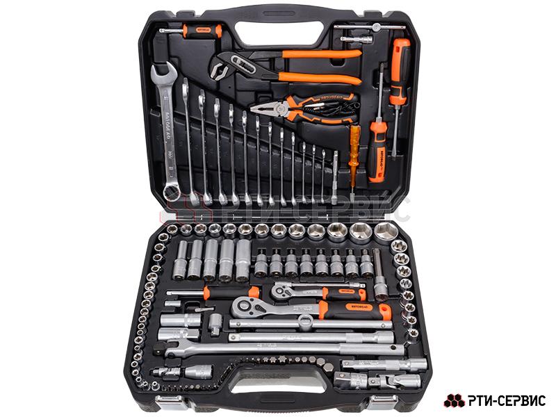 Набор инструмента (123 пpедметов) 1/2", 1/4” «Professional» - 2