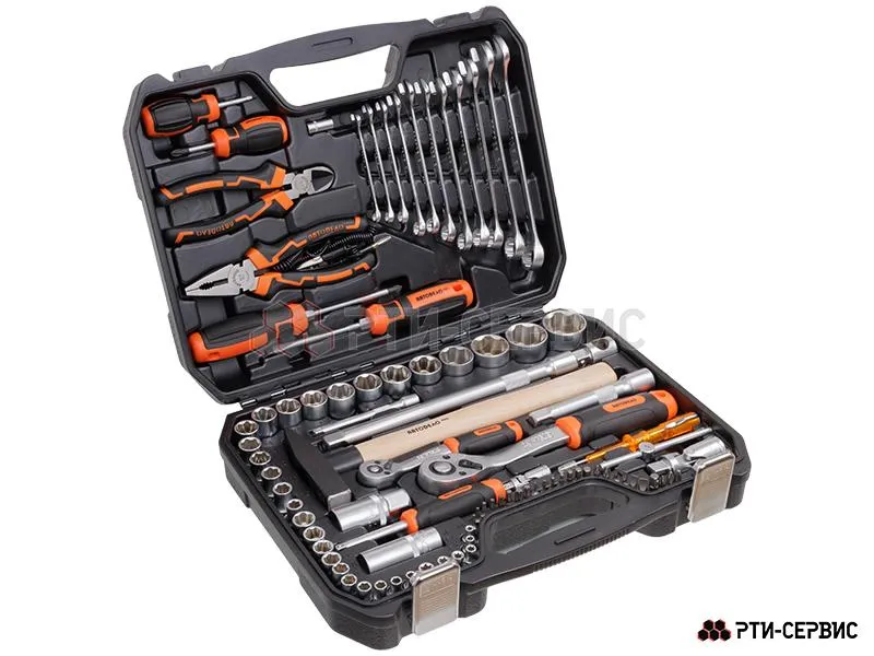 Набор инструмента (90 пpедметов) 1/2", 1/4” «Professional»
