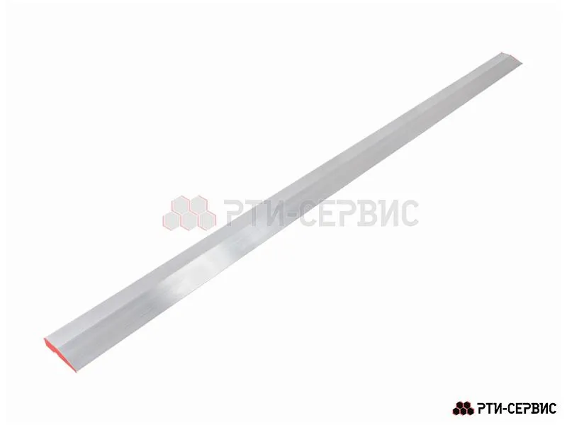 Правило строительное трапецевидное + заглушки (красные) L-2.0 м